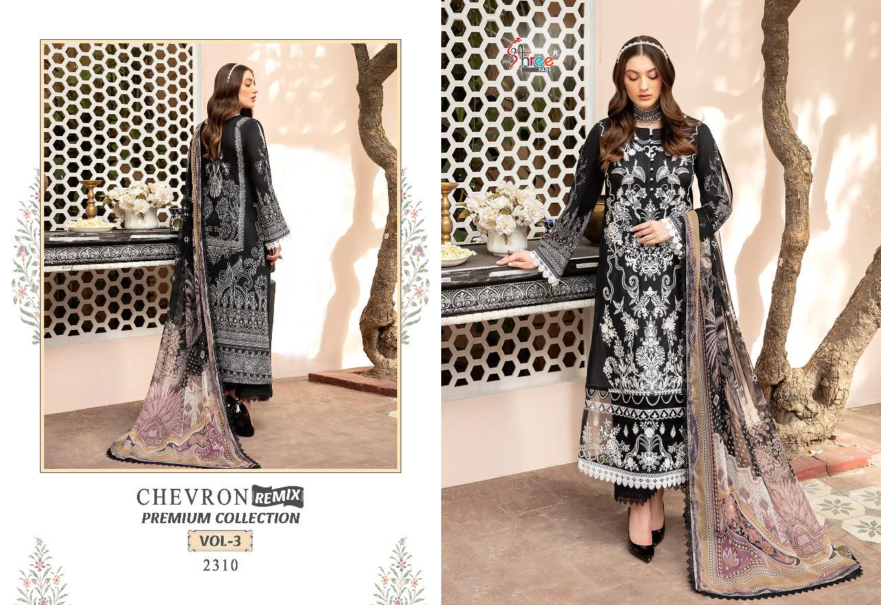Shree Chevron Remix Premium 2 Wholesale Pakistani Suits Collection